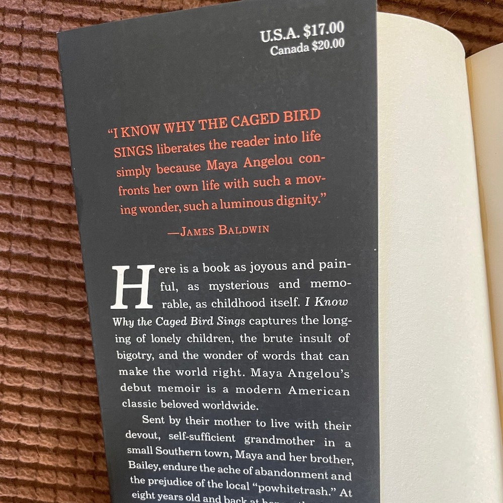 Maya Angelou: I Know Why the Caged Bird Sings - Paperback - Picture 6 of 6
